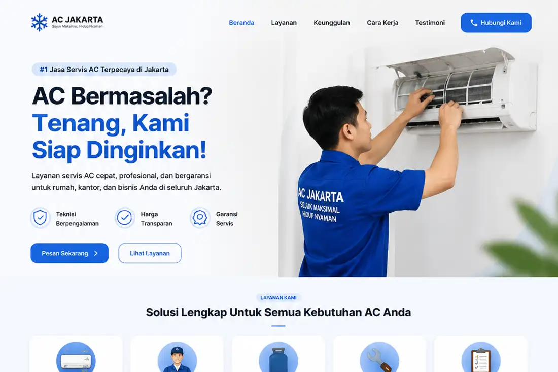 Preview template Jual Pasang AC